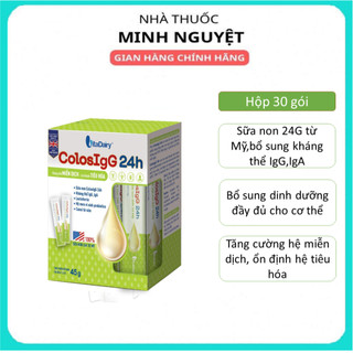 Sữa non ColosIgG 24h dạng gói tiện lợi 1,5g