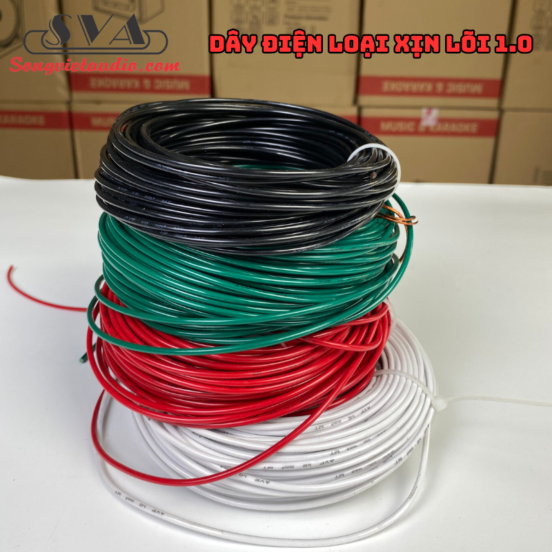 Dây điện hàng xịn 1.0mm
