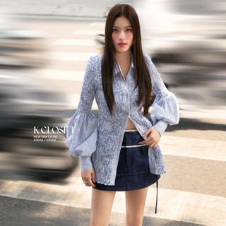 Chân váy mini denim Be Bloom, thời trang thiết kế K Closet V2004