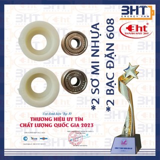 1 cặp sơ mi + bạc đạn 608 chuyên quạt
