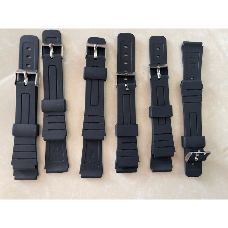 Dây nhựa dùng cho đồng hồ Casio F94 khoá inox(hàng loại 1, dây mềm ,dẻo)