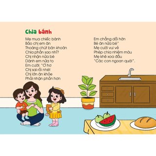 Sách - Thơ Cho Bé Học Lễ Giáo (1 Cuốn Bìa cứng)
