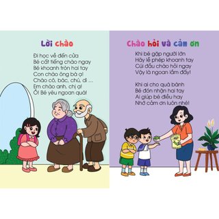 Sách - Thơ Cho Bé Học Lễ Giáo (1 Cuốn Bìa cứng)
