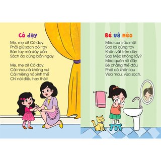 Sách - Thơ Cho Bé Học Lễ Giáo (1 Cuốn Bìa cứng)