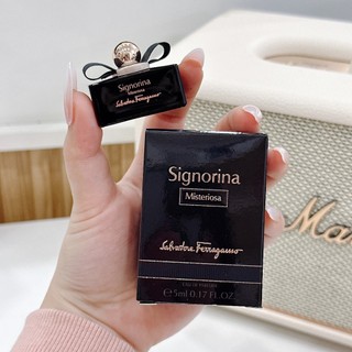 Nước hoa mini nữ Signorina Misteriosa (Đen) [Mini 5ml]