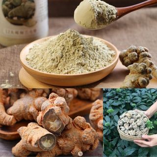 500gr bột tam thất bắc nguyên chất khô mịn xay từ củ già 10 năm tuổi loại 50 củ 1kg