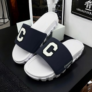 [Sale xả kho giá rẻ] Dép nerrdy chữ thêu cao cấp cho nam nữ quai ngang chất liệu đế API quai đệm êm chân