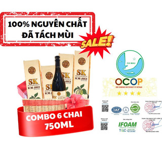 Nước cốt trái nhàu cà mau sk noni juice premium 750 ml