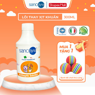  Lõi Thay Chai Xịt Khử Mùi Khử Khuẩn Vệ Sinh Sanodyna Pet An Toàn Cho Thú Cưng 300ml Siêu Tiết Kiệm 