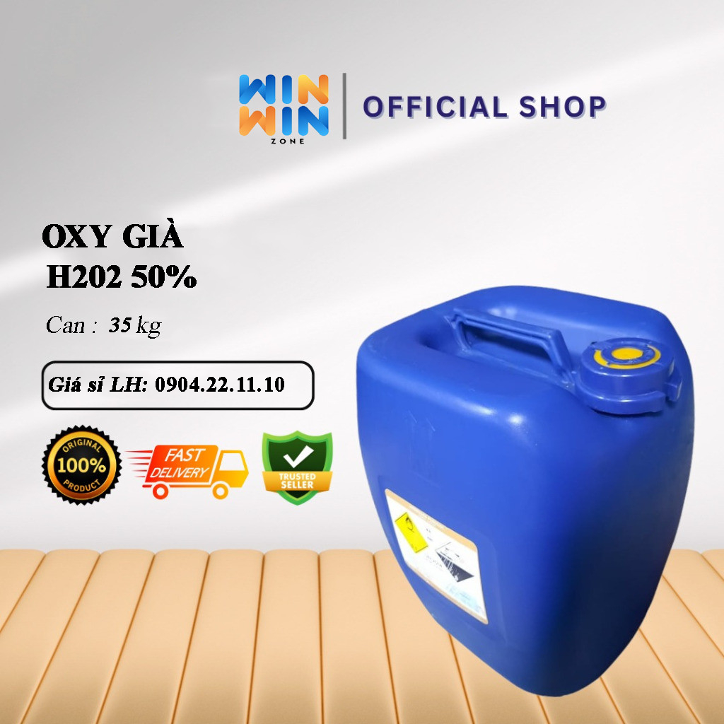 Oxy già, Oxi già 50% H2O2 Thái Lan can 35 lít, Hydrogen Peroxide – H2O2