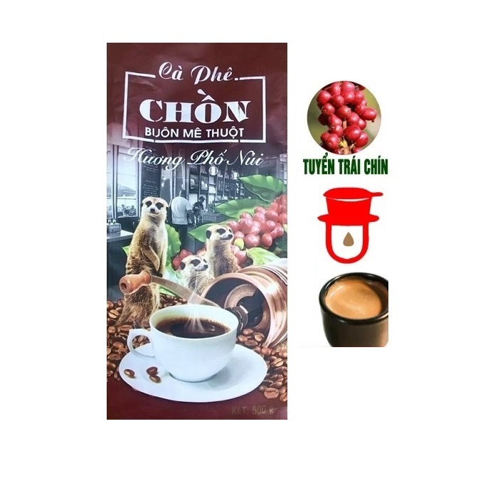 500G cà phê chồn Buôn Mê Thuột