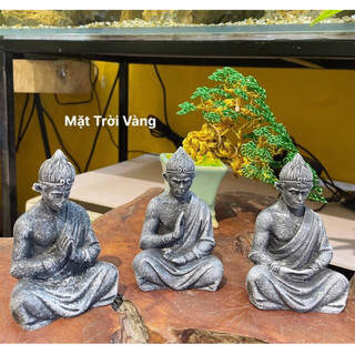 Tượng tề thiên, ngộ không nhiều kiểu dáng cao 10cm trang trí tiểu cảnh, hồ cá