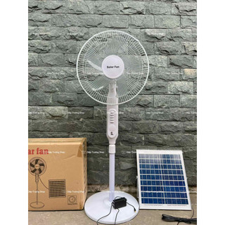 Quạt Cây Đứng Tích Điện Năng Lượng Mặt Trời Tích Hợp Đèn Led Sạc Điện Thoại Acie Store