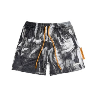 Quần đùi nam kiểu thể thao, quần short vải lưới mesh cao câp-party all day mesh short