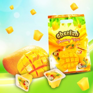 Thạch Pudding Cherish Vị Xoài 405G