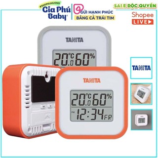 Nhiệt ẩm kế điện tử Tanita - Nhật Bản Đa Chức Năng: Xem giờ, Xem lịch, Nhiệt - Ẩm Kế TANITA