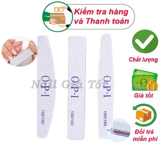 Dũa móng tay bột OPI dày, dũa dày chuyên dụng ngành nail OPI