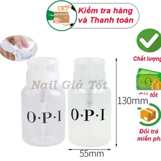 Lọ nhấn đựng dung dịch cồn, axeton nhựa cao cấp