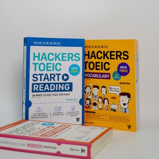 Sách - Hacker TOEIC Start Listening + Start Reading ( kèm file nghe, khoá học online)