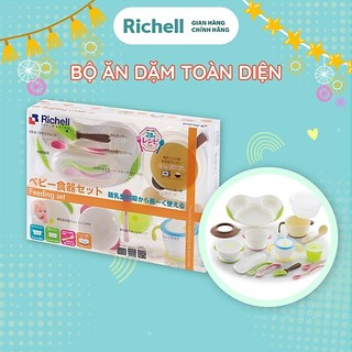 Bộ ăn dặm Richell JP  toàn diện chính hãng SALE MẠNH 1599k => 641K