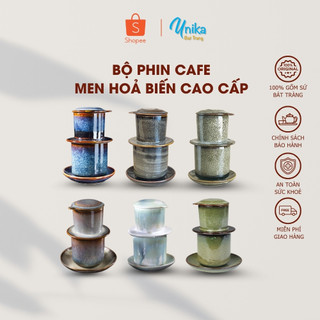 Bộ phin pha cà phê gốm sứ - Phin Pha Cafe Gốm Bát Tràng