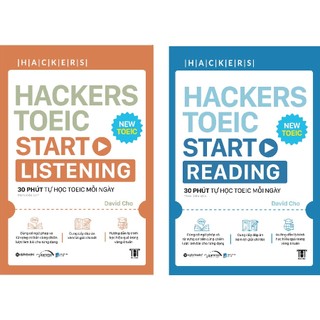 Sách - hackers toeic start listening + start reading