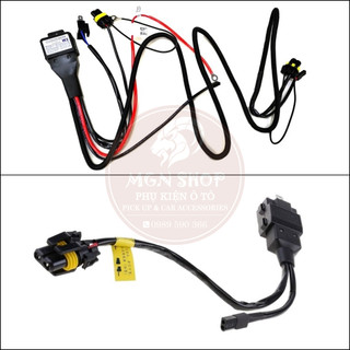 [Jack chuyển đổi kết nối đèn Xenon] [Jack đơn / Jack đôi] [H4]