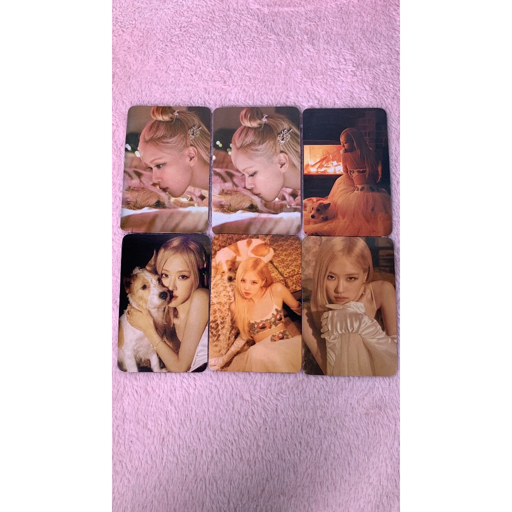 Idol Cuties - Rosé (BlackPink) loại 2 (size 5.4x9.0) - Card des unoff ảnh bo góc idol - chuyên in ca
