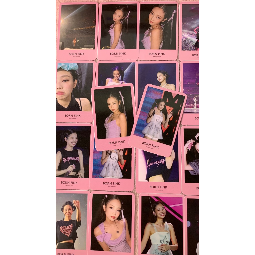 Idol Cuties - Jennie (BlackPink) loại 2 (size 5.4x9.0) - Card des unoff ảnh bo góc idol - chuyên in 