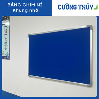Bảng ghim tài liệu , KT: 60x100cm dòng Standard - Bảng Cường Thúy, ( Tặng kèm hộp ghim nhiều màu)