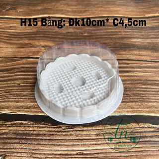 100 Hộp H15 Nắp Bằng Đựng thực Phẩm