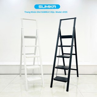 Thang ghế gia đình 5 bậc sumika a105, chiều cao đến bậc trên cùng 117cm