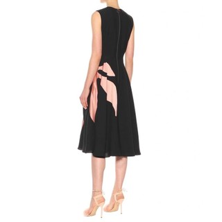 ĐẦM T3D FLORAL SLEEVELESS IN BLACK
