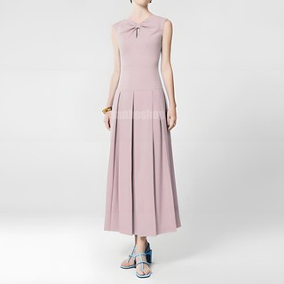 Đầm midi t3d drop waist sleeveless
