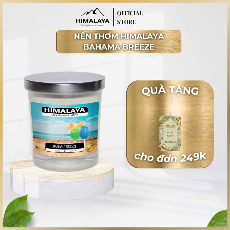 Nến Thơm Himalaya Bahama Breeze 140g/400g/600g