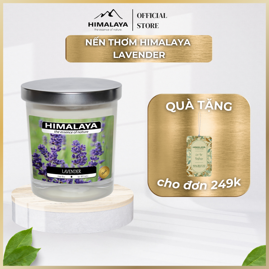 Nến thơm Himalaya Lavender 140g/400g/600g