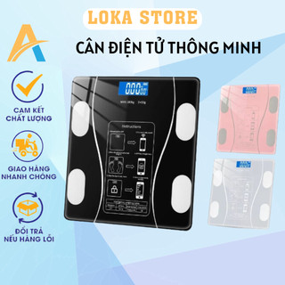 Cân Điện Tử cân sức khoẻ Kết Nối Bluetooth Phân Tích Chỉ Số Cơ Thể - Cân Sức Khỏe phân tích chỉ số cơ thể