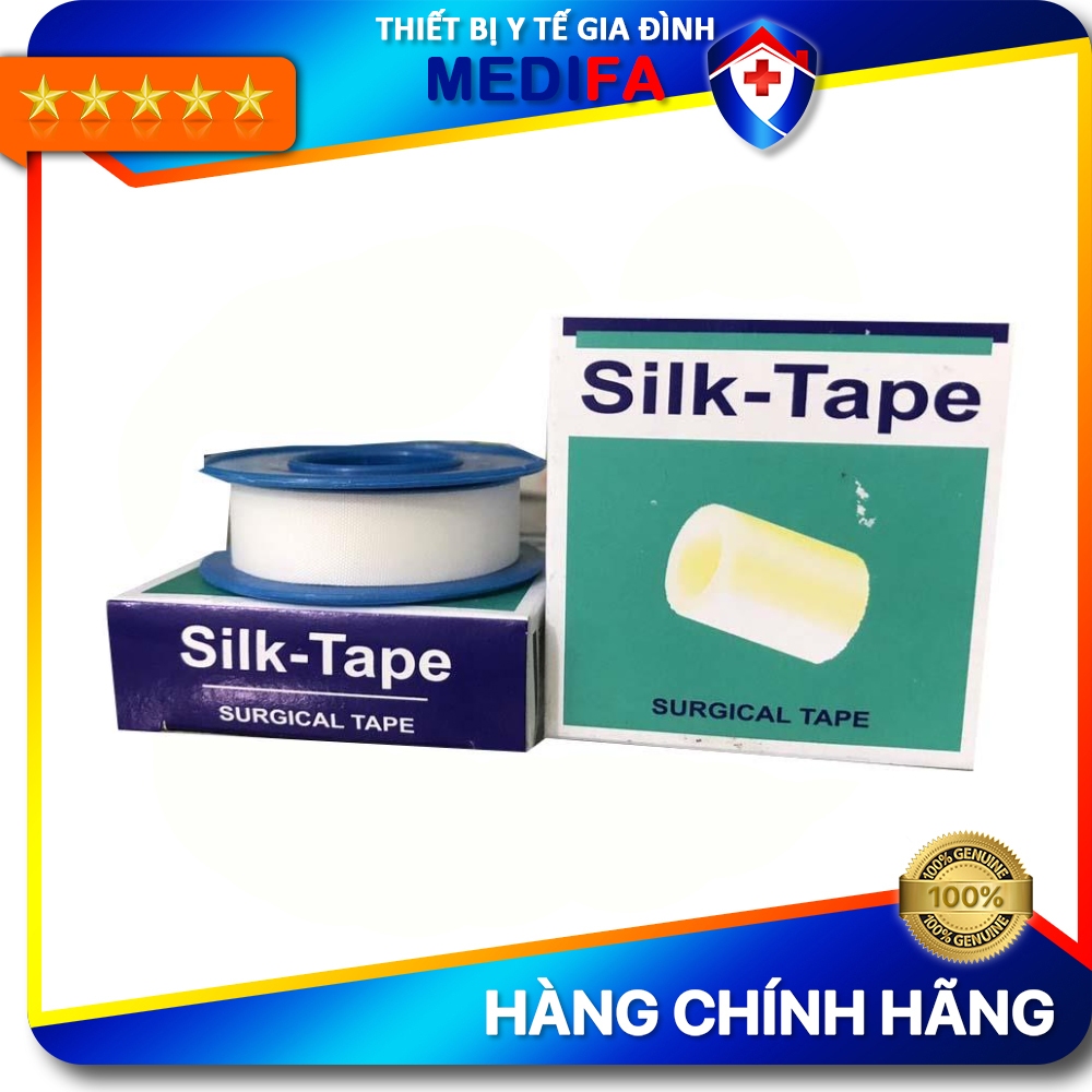 Cuộn Băng Dính Lụa Silk Tape 1.25cm*4m Surgical Tape