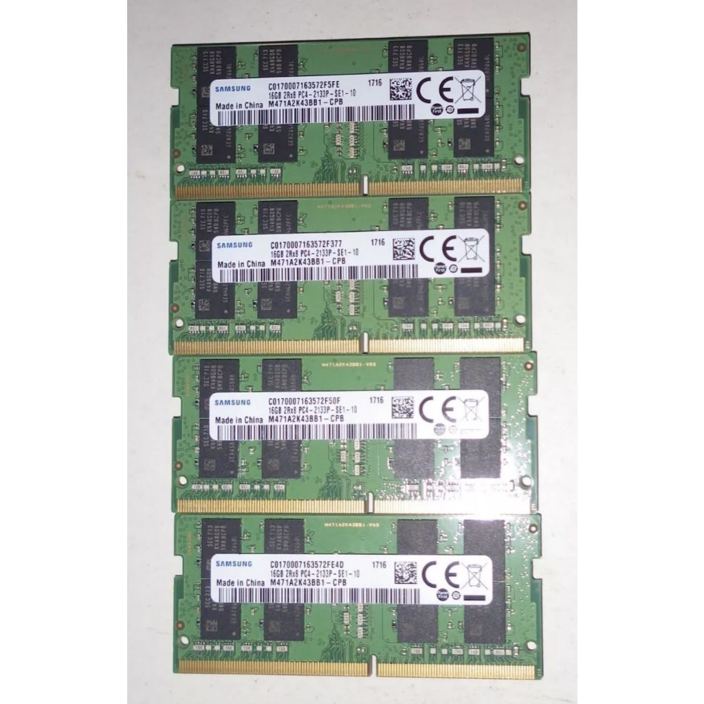 DDR4 cho laptop dung lượng 8GB/ 16GB /32GB hãng Micron /Samsung / Hynix /Crucial [bóc máy , BH 12T]