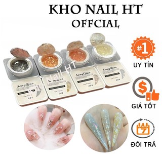 Gel nhũ xà cừ Songqiao lấp lánh trang trí móng nail siêu đẹp