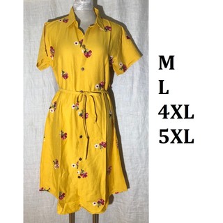 Đầm sơ mi thời trang nữ,thêu hoa