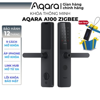 Khoá cửa thông minh Aqara A100 Zigbee phiên bản Quốc Tế, Nhiều cách mở, Tương thích Apple HomeKey, BH 12 Tháng