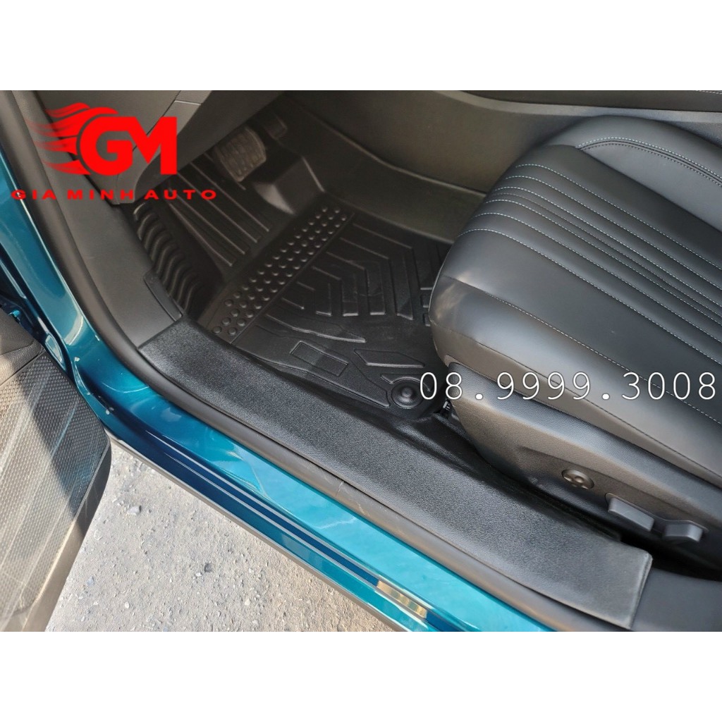 Thảm sàn đúc tràn viền Peugeot 408 new 2023, Thảm sàn khuôn đúc Peugeot 408