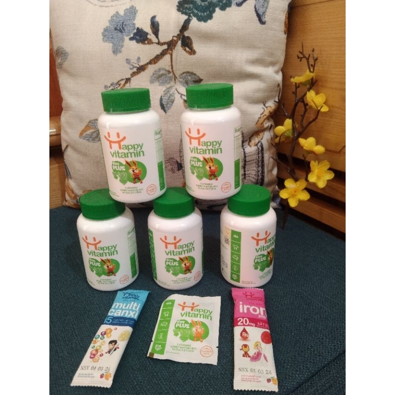 Kẹo dẻo happy vitamin - 9 loại vitamin bổ sung cho bé