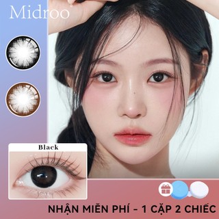 1 Cặp Kính áp tròng Midroo Lens Big Eyes 1 Năm 0~8 Độ 14,5mm Kính áp tròng