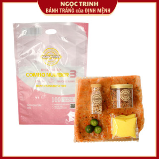 (COMBO 03) Bánh Tráng Bơ Vị Tôm Chất Lượng Cao Cấp Thương Hiệu Đẳng Cấp Hàng Đầu Bánh Tráng Ngọc Trinh