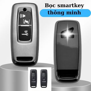  Vỏ bọc chìa khóa xe máy honda AIR Blade 23_ 25+SH+ vision+vario 160+lead  đời mới  ốp chìa khóa tpu màu đen xám cao cấp 