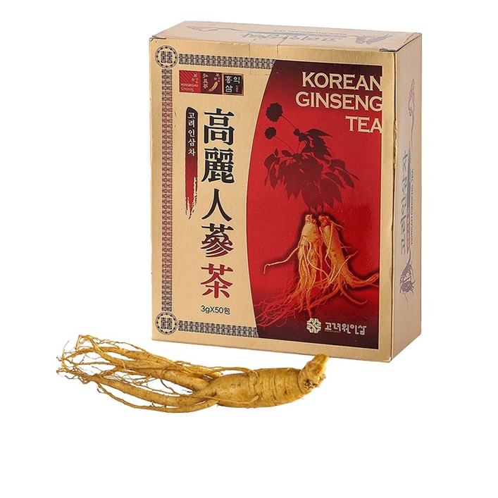 Hộp 100 Gói Trà Sâm Chong Kun Dang Korean Ginseng Tea 3g/Gói - K2V Shop