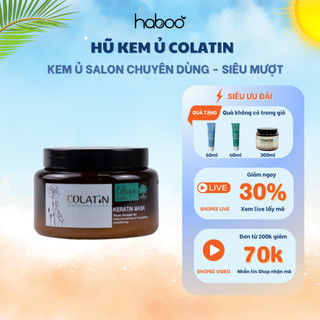 Kem ủ hấp tóc phục hồi dưỡng tóc hư tổn tại nhà Collagen Keratin Mask COLATIN 500ml