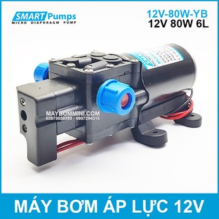 Bơm Nước Mini Áp Lực 12V 80W